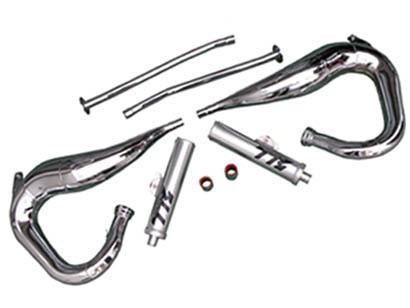 Chrome Toomey Exhaust Set, Banshee